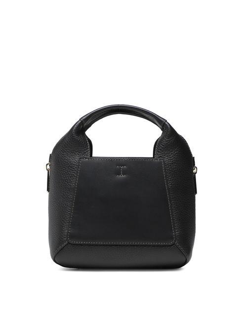 GILDA Leather mini bags with shoulder strap black + marble c - Women’s Bags