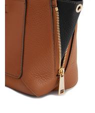 FURLA GILDA Leather mini bags with shoulder strap cognac / black - Women&rsquo;s Bags - 3