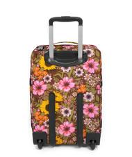 EASTPAK TRANSIT'R S Hand luggage trolley popflower brown - Hand luggage - 3