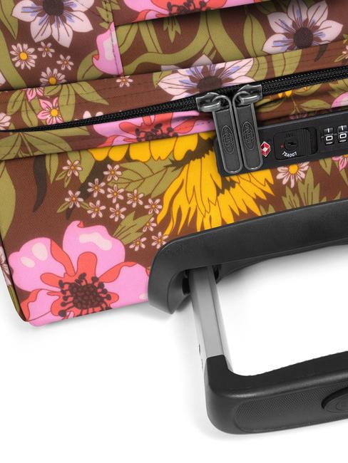 TRANSIT'R S Hand luggage trolley popflower brown - Hand luggage