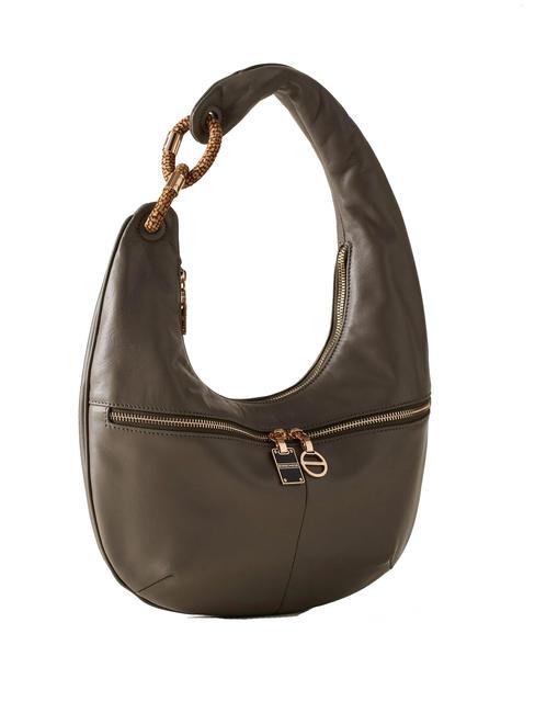 INFINITE Shoulder bag, in leather clay grey/op - Women&rsquo;s Bags