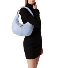 BORBONESE INFINITE Shoulder bag, in leather natural topaz/op - Women&rsquo;s Bags - 4