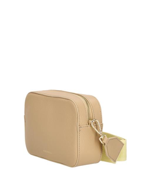 TEBE Shoulder bag in textured leather fresh beige - Women&rsquo;s Bags