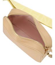 COCCINELLE TEBE Shoulder bag in textured leather fresh beige - Women&rsquo;s Bags - 4