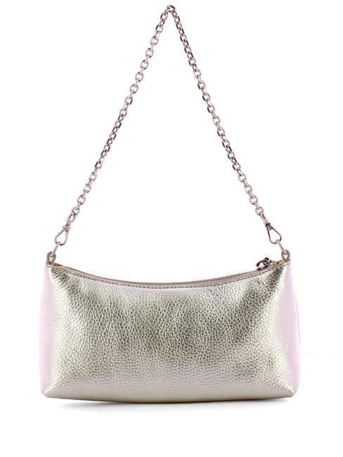 AURA  Mini shoulder bag, with shoulder strap SILVER - Women&rsquo;s Bags