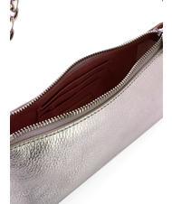 COCCINELLE CAMPIONARIO - AURA  Mini shoulder bag, with shoulder strap SILVER - Women&rsquo;s Bags - 4