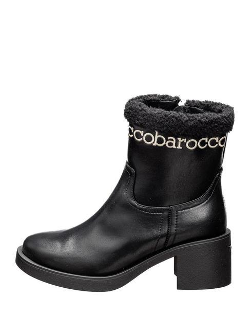 LOGO High ankle boots with zip black - Women&rsquo;s shoes