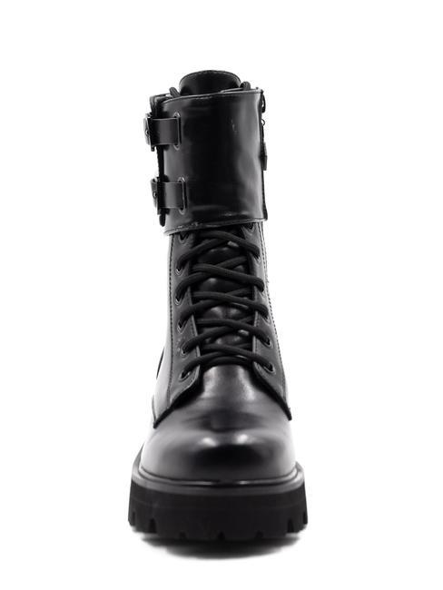 BUCKLE Amphibian ankle boots with buckles black - Women&rsquo;s shoes