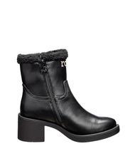 ROCCOBAROCCO LOGO High ankle boots with zip black - Women’s shoes - 3