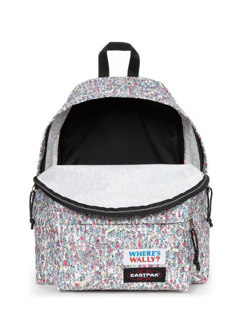 PADDED PAKR Backpack wally pattern white - Backpacks & School and Leisure