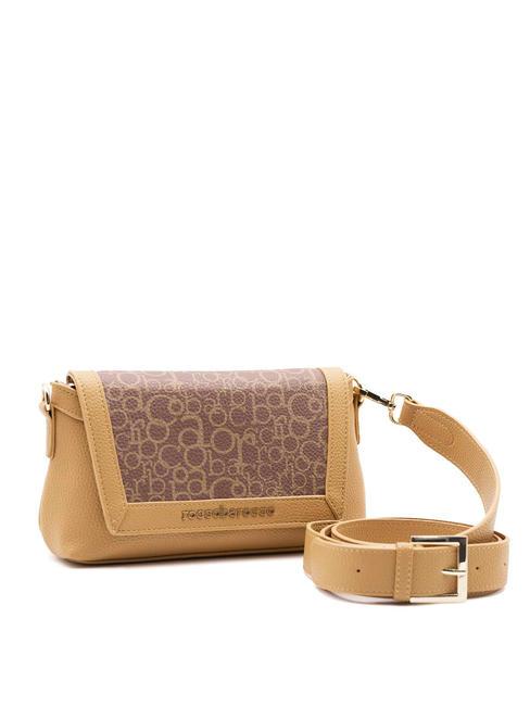 AMBRA Shoulder bag with pouch Brown - Women’s Bags