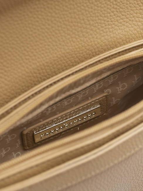 AMBRA Shoulder bag with pouch Brown - Women’s Bags