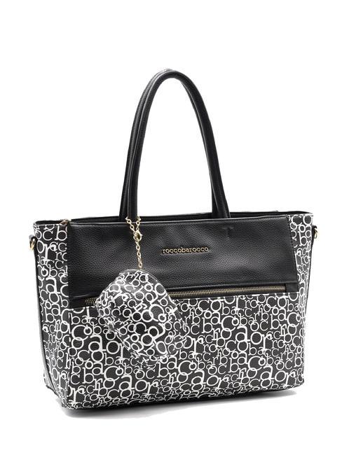 AMBRA Shopping bag with pouch black - Women’s Bags