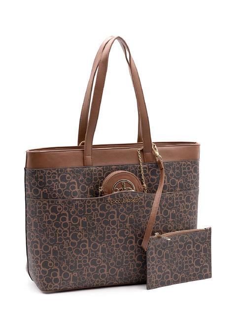 GIADA Shopping bag with shoulder strap brown/black - Women’s Bags