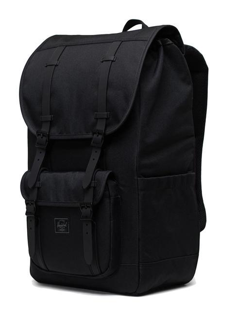 LITTLE AMERICA  Standard size backpack black tonal - Backpacks & School and Leisure