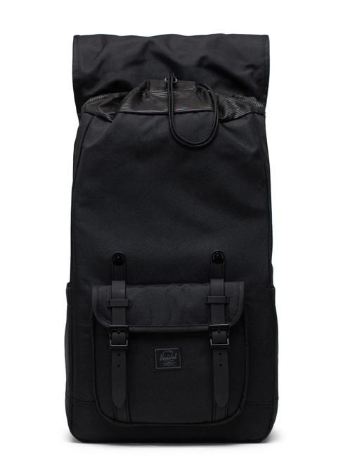 LITTLE AMERICA  Standard size backpack black tonal - Backpacks & School and Leisure