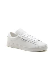 TOMMY HILFIGER TJ LOW CUPSOLE LOW Leather sneakers ecru - Men&rsquo;s shoes - 3