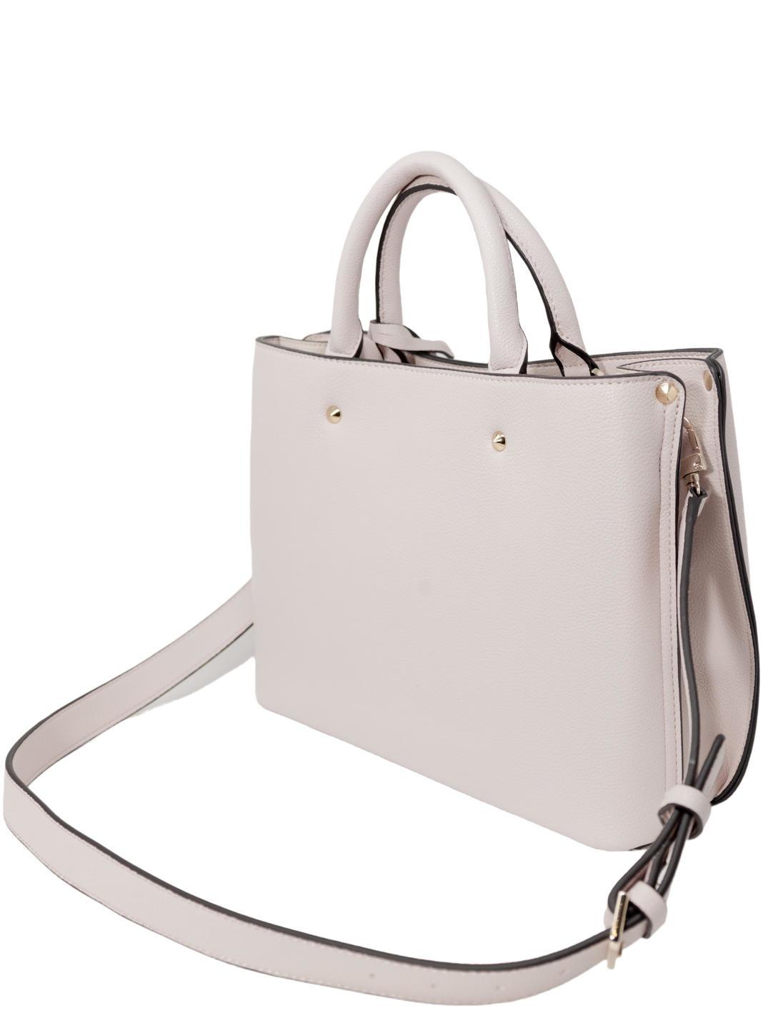 Guess Meridian Handbag With Shoulder Strap Stone - Buy At Outlet 