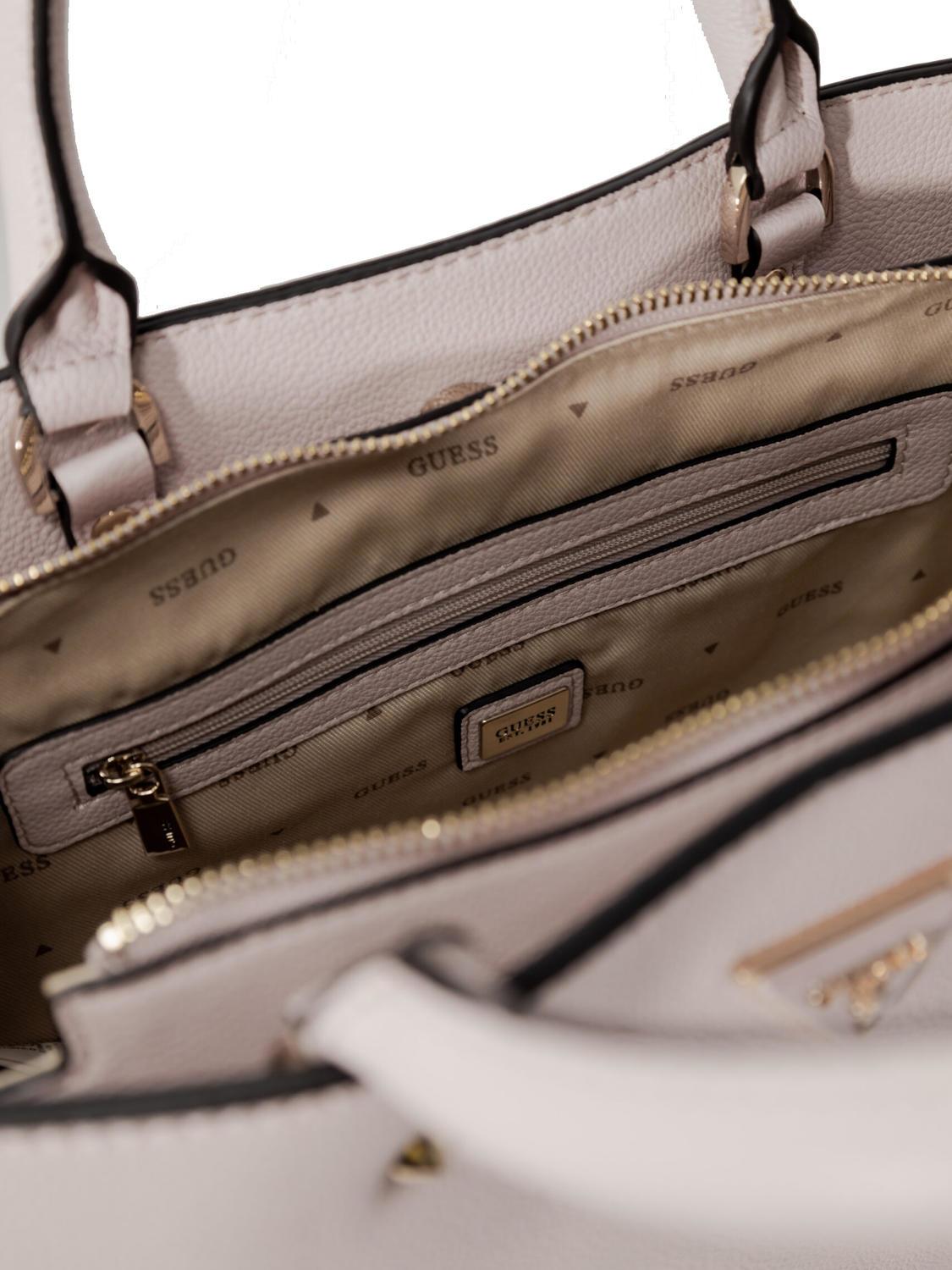 Guess Meridian Handbag With Shoulder Strap Stone - Buy At Outlet 