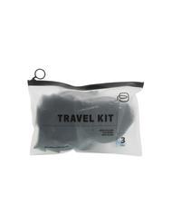 PIQUADRO PACKING CUBE Travel kit: pillow, mask, caps Black - Travel Accessories - 2