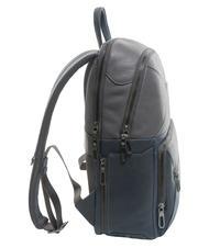 PIQUADRO RHINO Leather backpack for 14" pc grey/blue - Laptop backpacks - 4