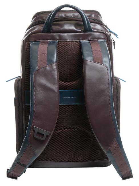 B2 REVAMP  14" PC backpack, in leather purple/blue - Laptop backpacks
