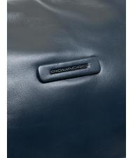 PIQUADRO B2 REVAMP  14" PC backpack, in leather purple/blue - Laptop backpacks - 4