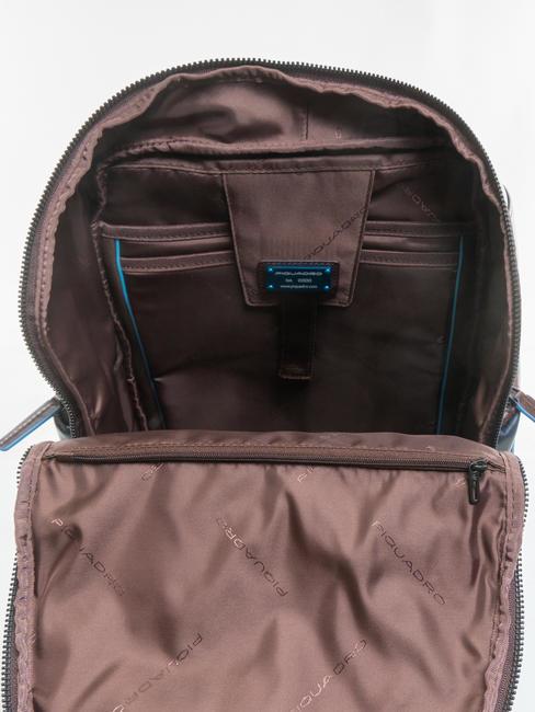 B2 REVAMP  14" PC backpack, in leather purple/blue - Laptop backpacks