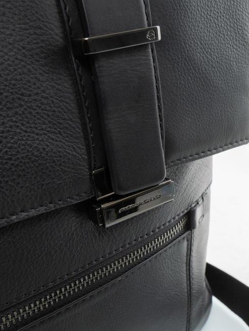 BAE 15 "laptop briefcase in leather Black - Work Briefcases