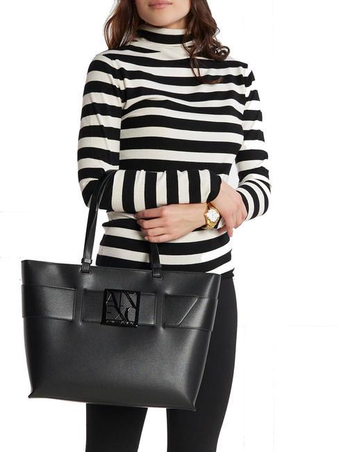 A|X BUCKLE Shoulder bag Black - Women’s Bags