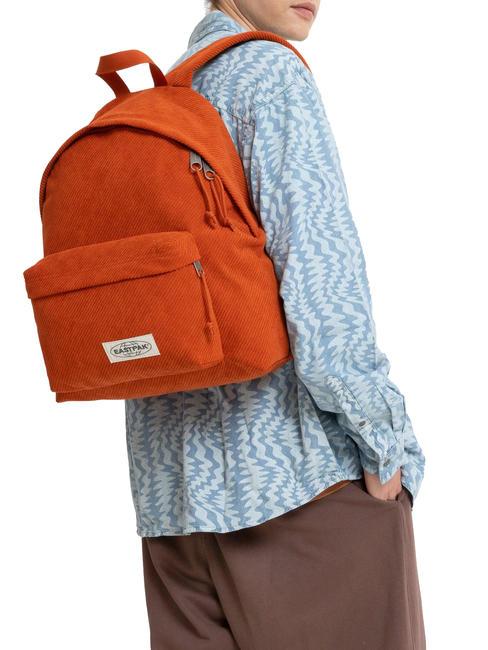 PADDED PAK'R Backpack cords angled rust - Backpacks & School and Leisure