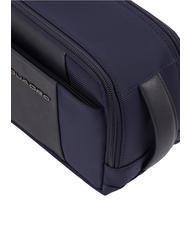 PIQUADRO BRIEF 2 Beauty with cuff blue - Beauty Case - 4