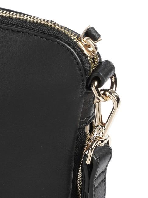 CIRCLE 14" leather laptop bag Black - Work Briefcases