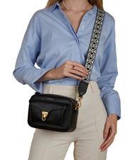 COCCINELLE BEAT SOFT RIBB Leather shoulder bag Black - Women’s Bags - 4