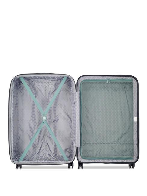 AIR ARMOUR Large size trolley, expandable green - Rigid Trolley Cases
