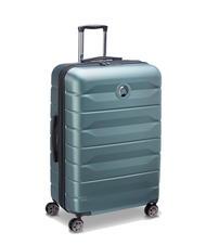 DELSEY AIR ARMOUR Large size trolley, expandable green - Rigid Trolley Cases - 3