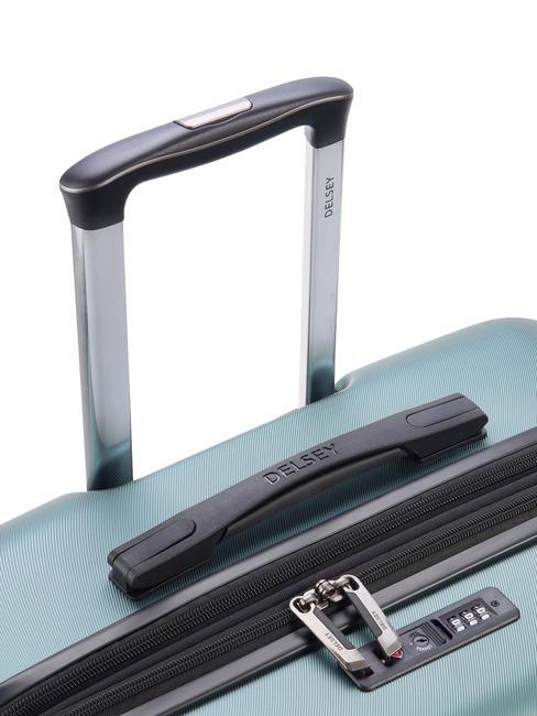 AIR ARMOUR Large size trolley, expandable green - Rigid Trolley Cases