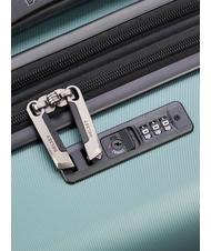 DELSEY AIR ARMOUR Large size trolley, expandable green - Rigid Trolley Cases - 7