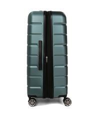 DELSEY AIR ARMOUR Large size trolley, expandable green - Rigid Trolley Cases - 9