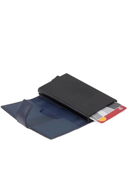 PAUL Leather card holder blue - Men&rsquo;s Wallets