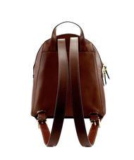 THE BRIDGE COSTANZA Leather backpack BROWN - Women’s Bags - 3