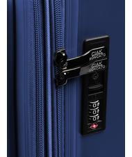 CIAK RONCATO REFLEX Medium size expandable trolley ocean blue - Rigid Trolley Cases - 6