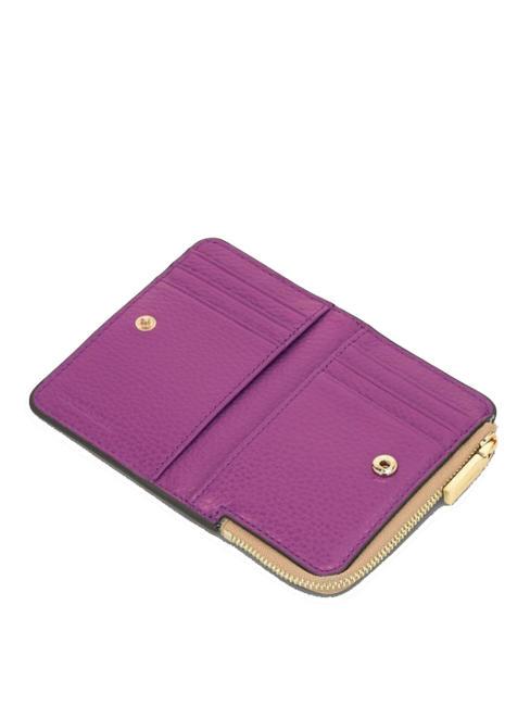 METALLIC TRICOLOR Leather wallet toast/bark/dahl - Women&rsquo;s Wallets