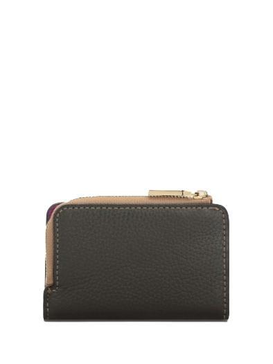 METALLIC TRICOLOR Leather wallet toast/bark/dahl - Women&rsquo;s Wallets