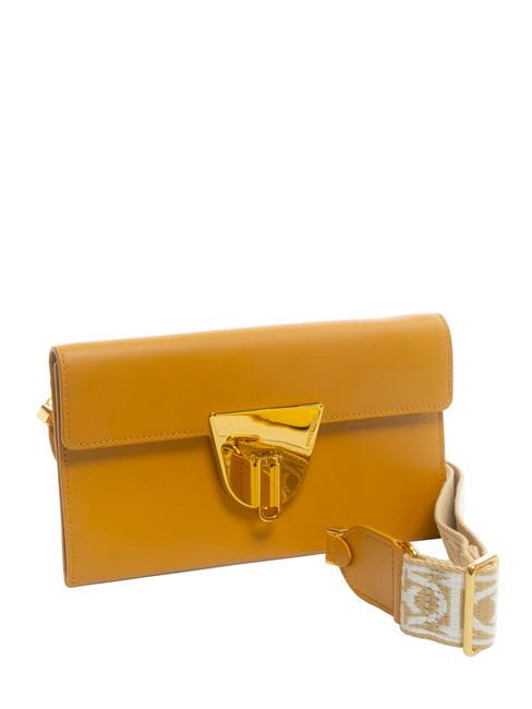 NICO SELLERIA Leather shoulder bag with shoulder strap resin - Women’s Bags