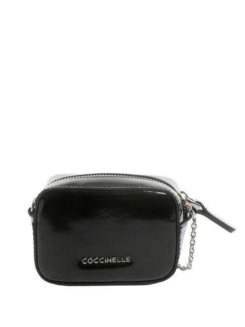 BEAT SHINY CALF Micro brushed leather bag Black - Women’s Bags