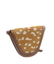 COCCINELLE JOSEPHINE PONY Leather bag with ponyskin style insert - Women’s Bags