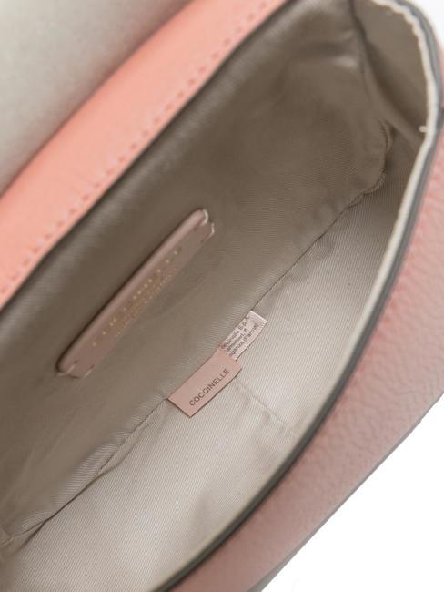 LEILANI Leather handbag with shoulder strap camellia - Women’s Bags