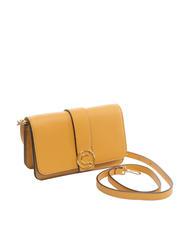 COCCINELLE TULIP Hammered leather shoulder bag - Women&rsquo;s Bags