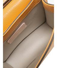 COCCINELLE TULIP Hammered leather shoulder bag apricot - Women&rsquo;s Bags - 5